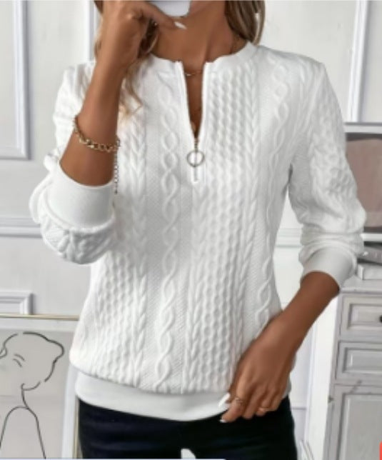 Mystique™ Elégant pull zippé - Molinse