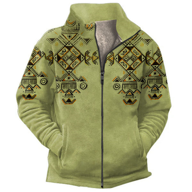 Manteau polaire décontracté à la mode pour hommes - Molinse