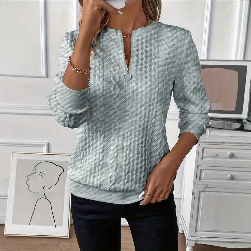 Mystique™ Elégant pull zippé - Molinse