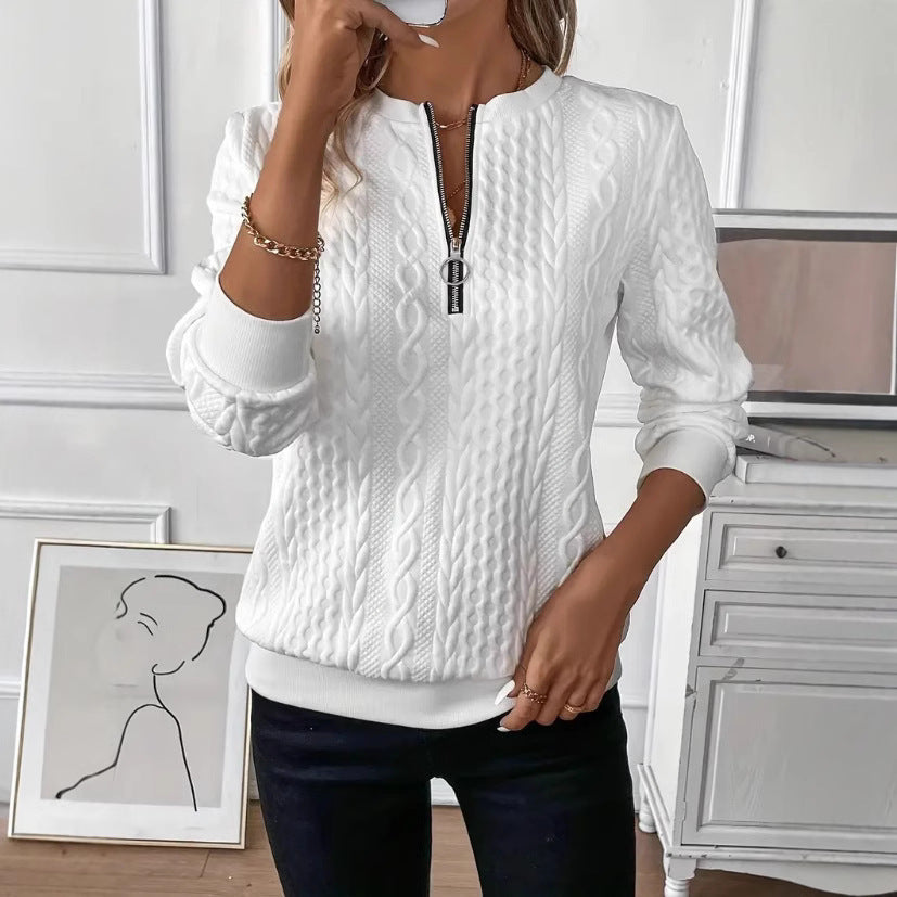 Mystique™ Elégant pull zippé - Molinse