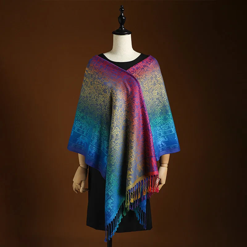 Châle Paisley de Style Bohème pour Femme - Molinse
